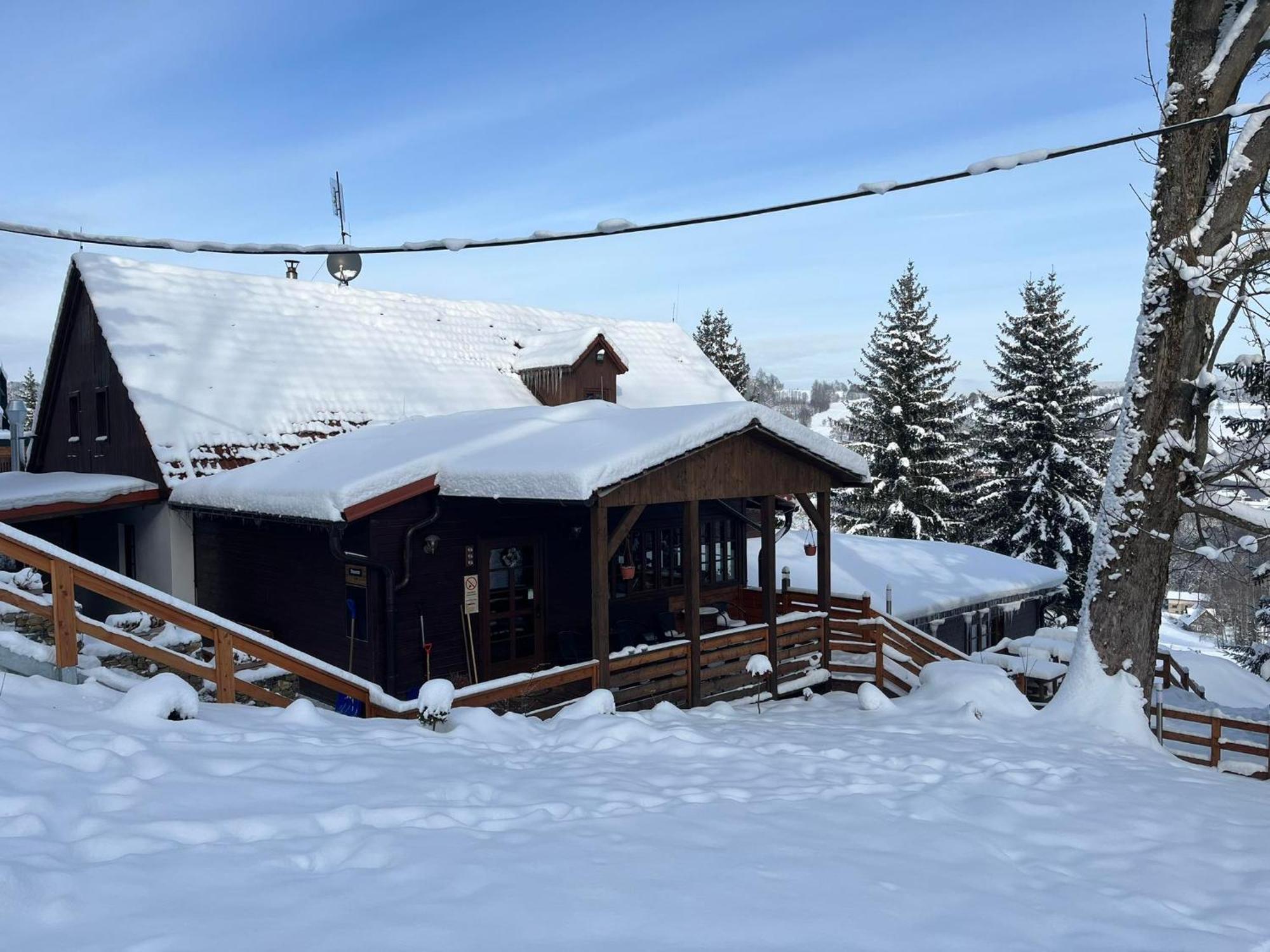 Penzion Harry Na Sjezdovce Krkonose Vysoké nad Jizerou Exteriör bild