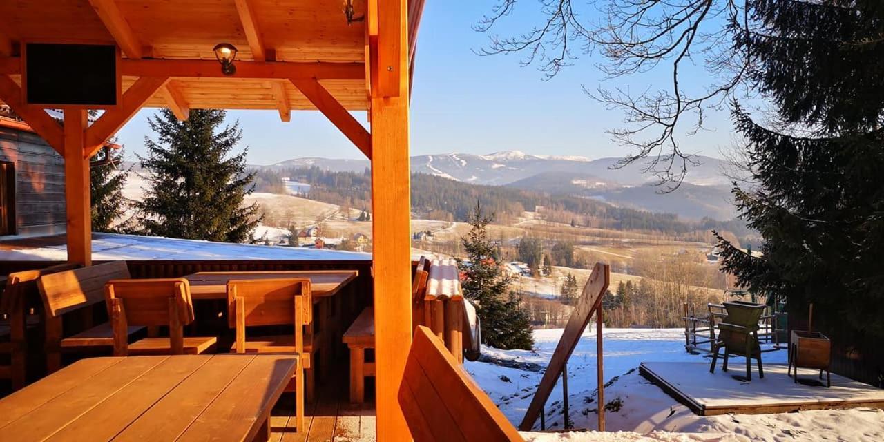 Penzion Harry Na Sjezdovce Krkonose Vysoké nad Jizerou Exteriör bild