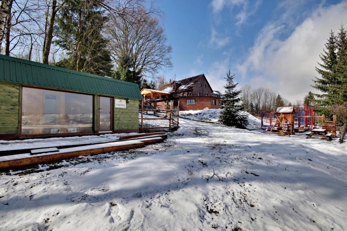 Penzion Harry Na Sjezdovce Krkonose Vysoké nad Jizerou Exteriör bild